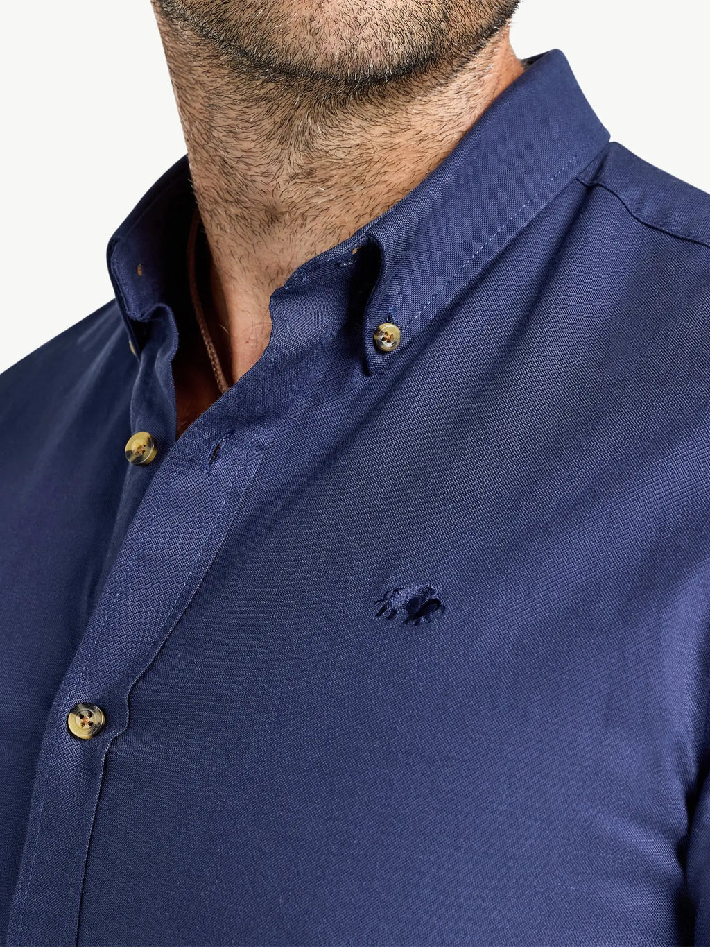 Classic Oxford Shirt - Long Sleeve - Navy