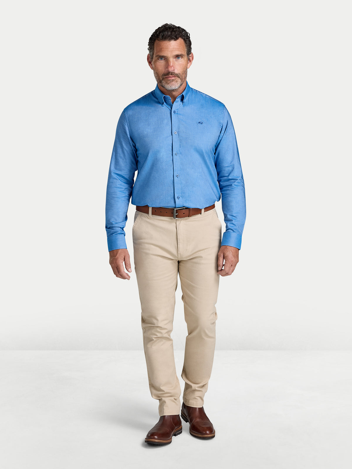 Classic Oxford Shirt - Long Sleeve - Denim
