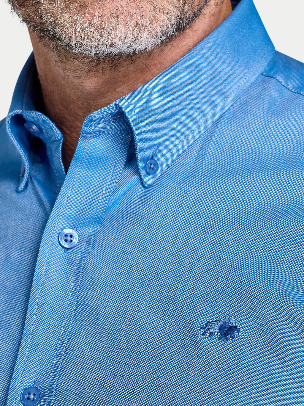 Classic Oxford Shirt - Long Sleeve - Denim