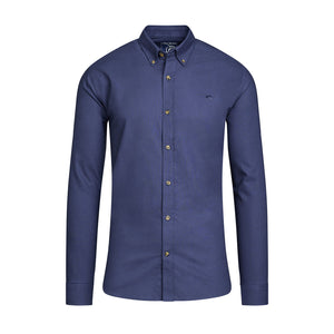 Long Sleeve Classic Oxford Shirt - Navy