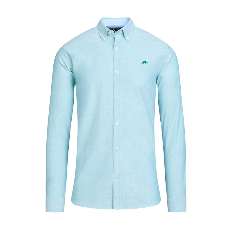 Long Sleeve Classic Oxford Shirt - Green