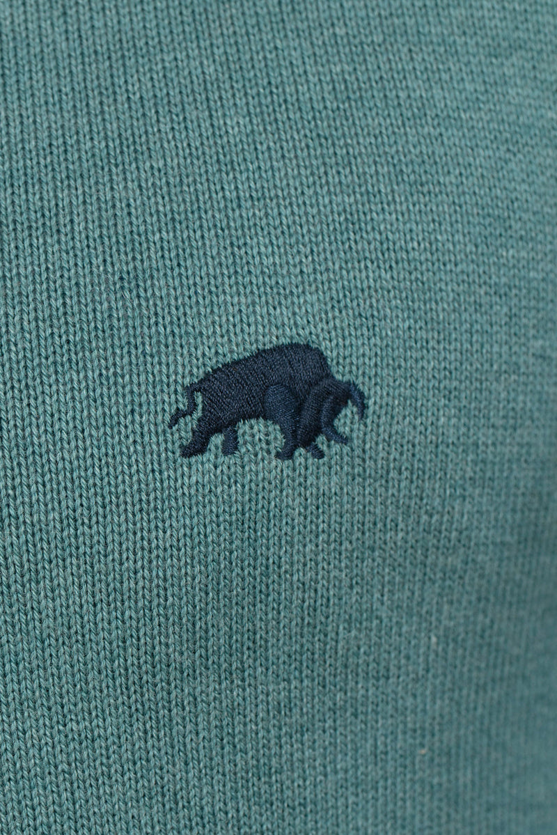 Classic Crew Neck Knit - Forest
