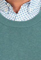 Classic Crew Neck Knit - Forest