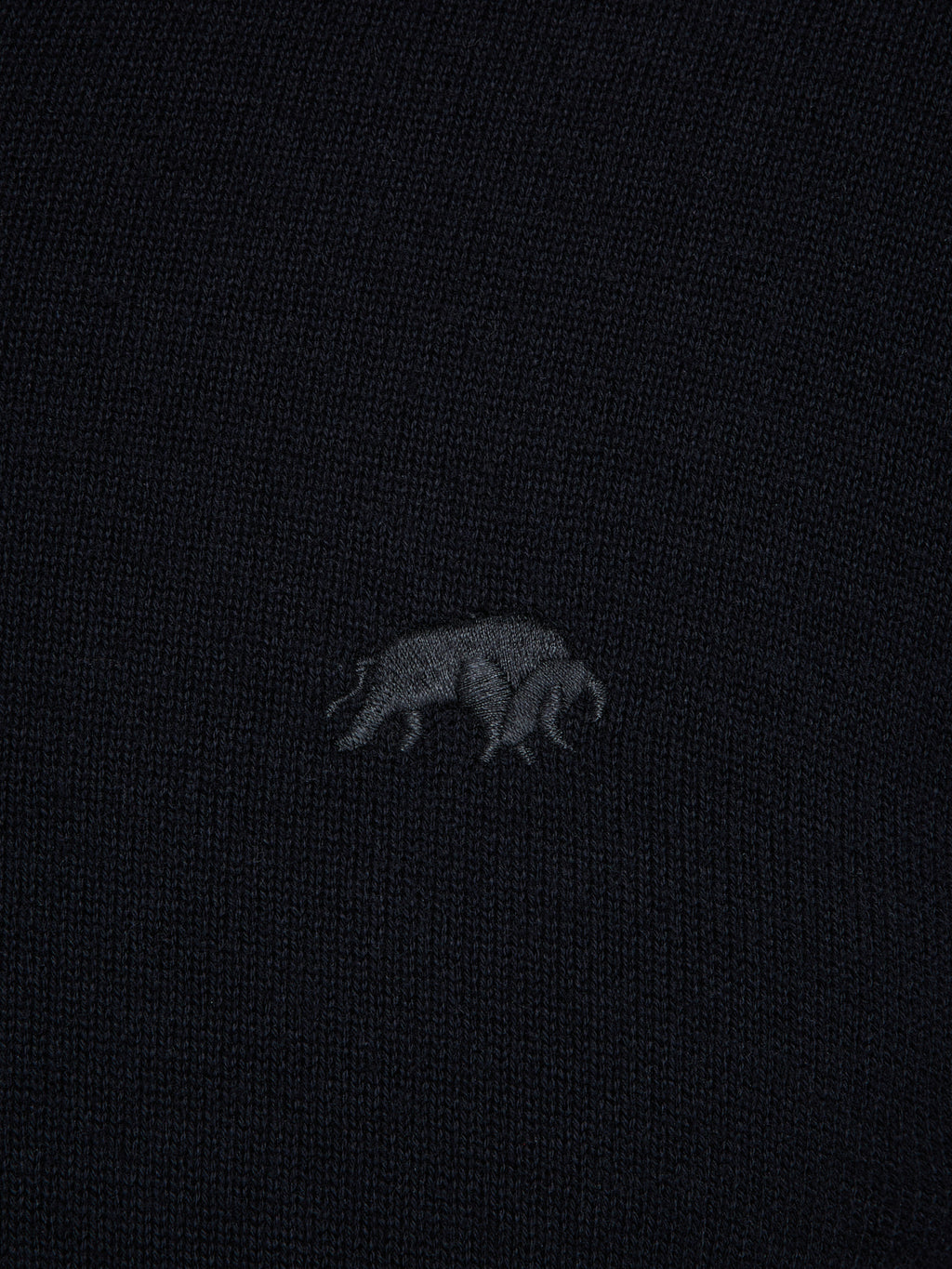 Classic Knitted Polo - Black
