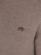 Classic Crew Neck Cotton/Cashmere Knit - Toast