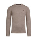 Classic Crew Neck Cotton/Cashmere Knit - Toast