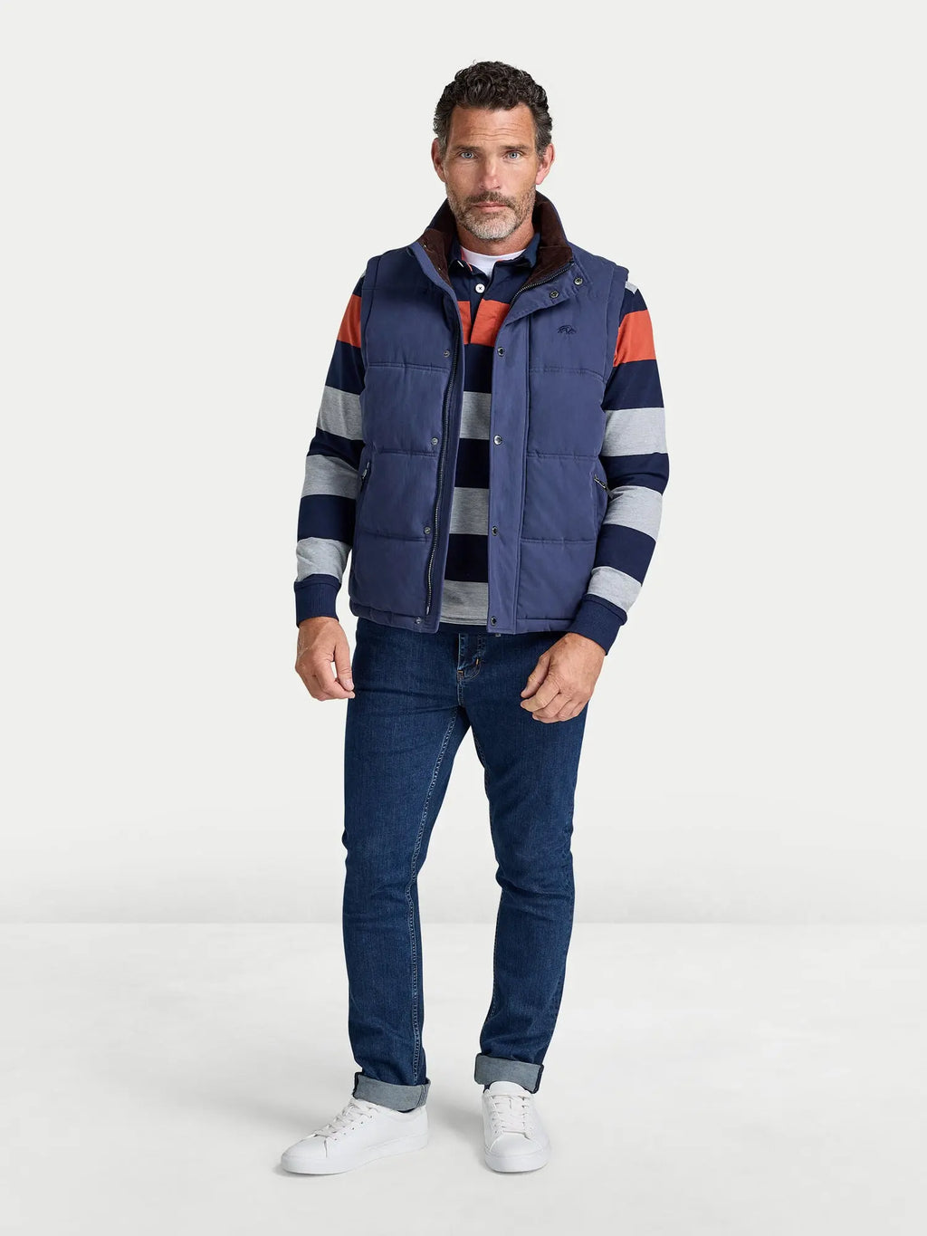 Classic Padded Gilet - Navy