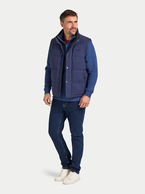 Classic Padded Gilet - Navy