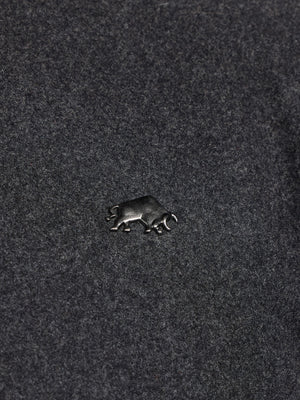 Wool Harrington - Charcoal
