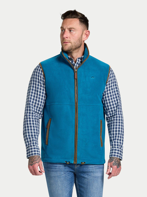 Classic Fleece Gilet - Dark Teal