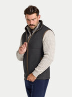 Fleece Gilet - Slate