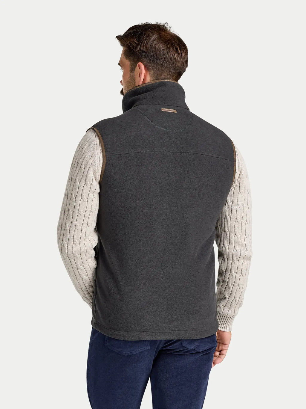 Fleece Gilet - Slate