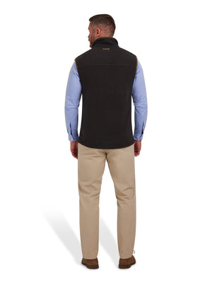 Fleece Gilet - Slate