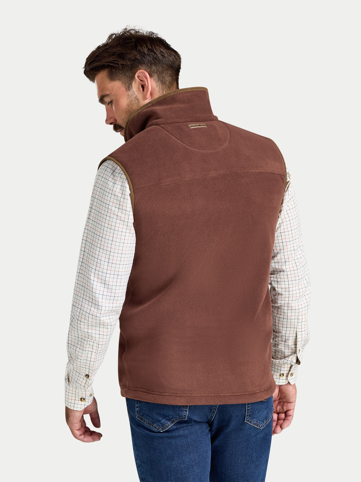 Fleece Gilet - Chocolate
