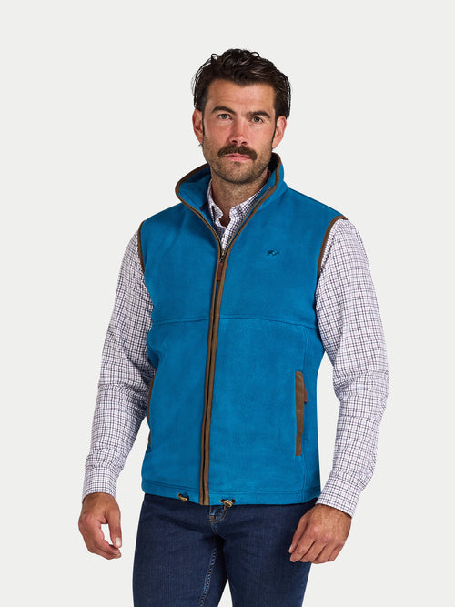 Classic Fleece Gilet - Dark Teal