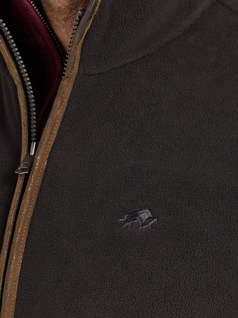 Fleece Gilet - Slate