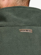 Quarter Neck Classic Fleece - Khaki