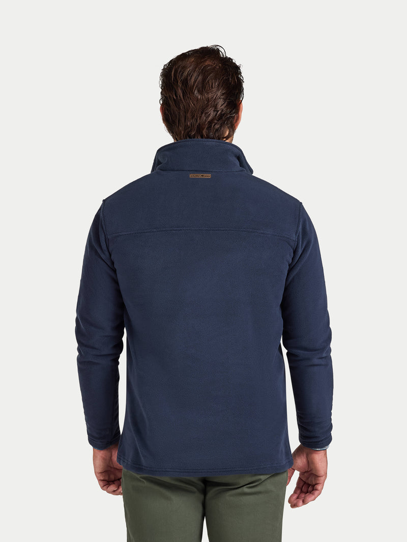 Fleece Quarter Zip - Navy