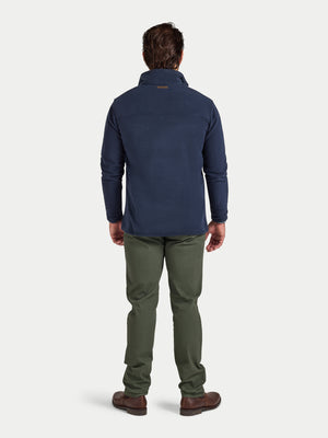 Fleece Quarter Zip - Navy