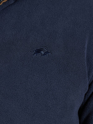 Fleece Quarter Zip - Navy