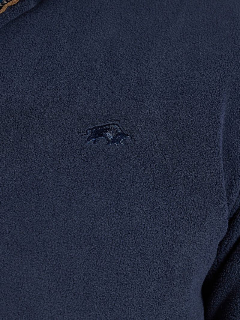 Fleece Quarter Zip - Navy