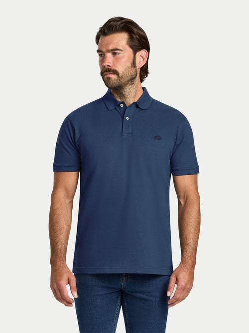 Classic Organic Polo - Denim
