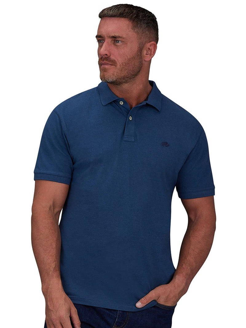 Classic Organic Polo - Denim