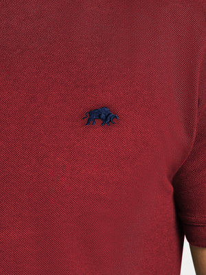 Classic Organic Polo - Claret