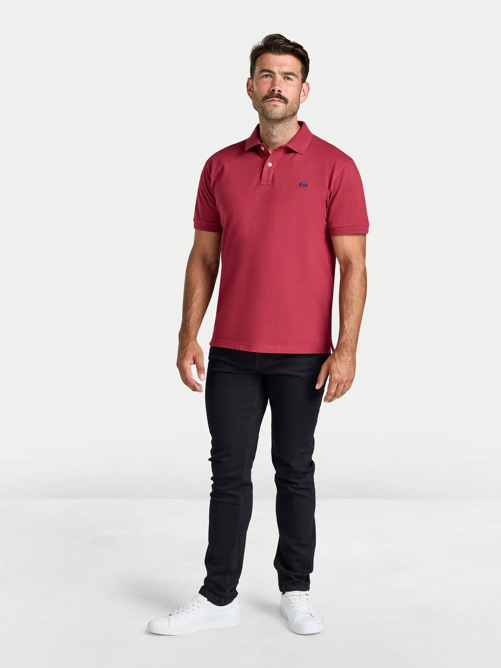Classic Organic Polo - Claret