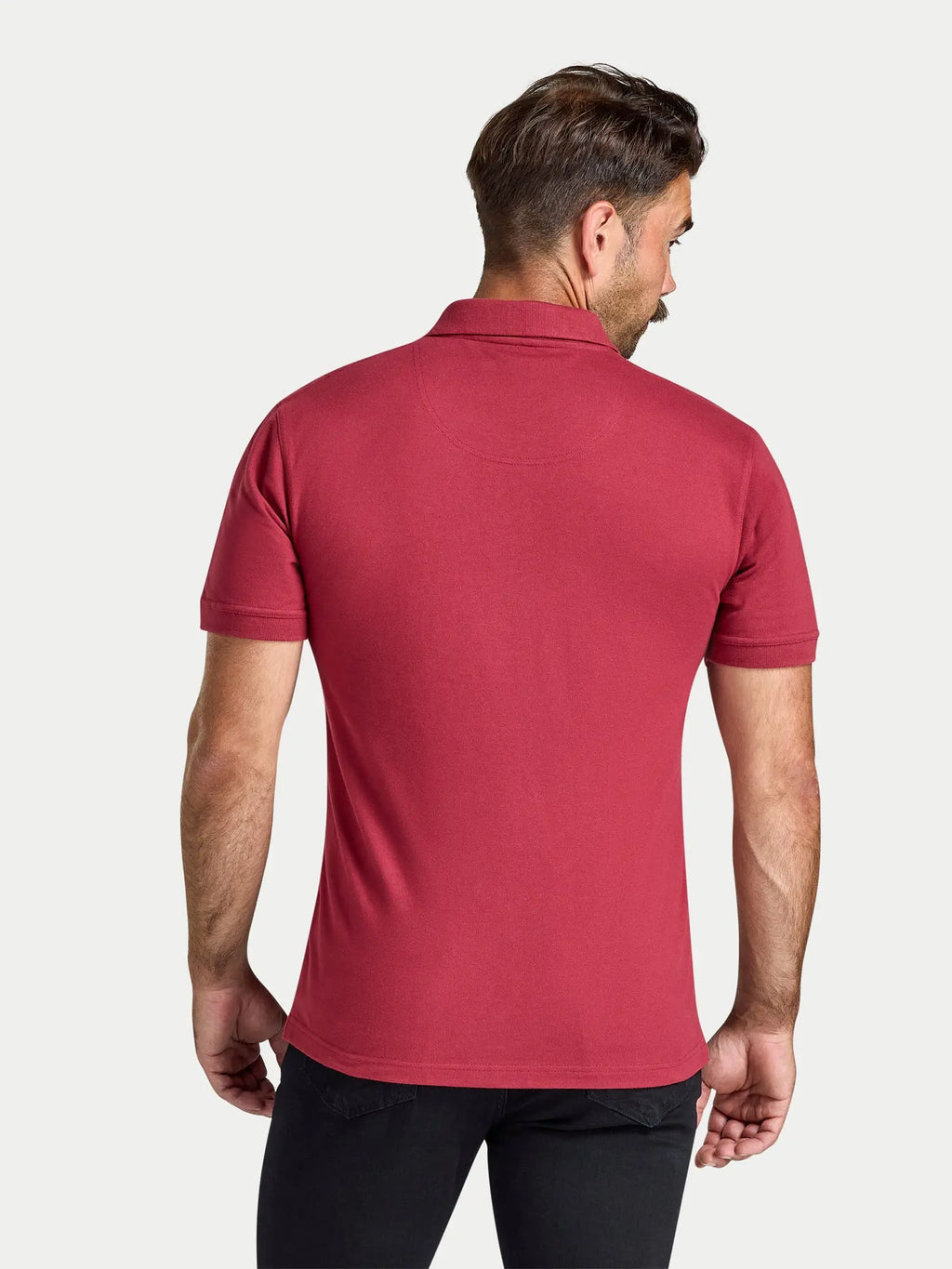 Classic Organic Polo - Claret
