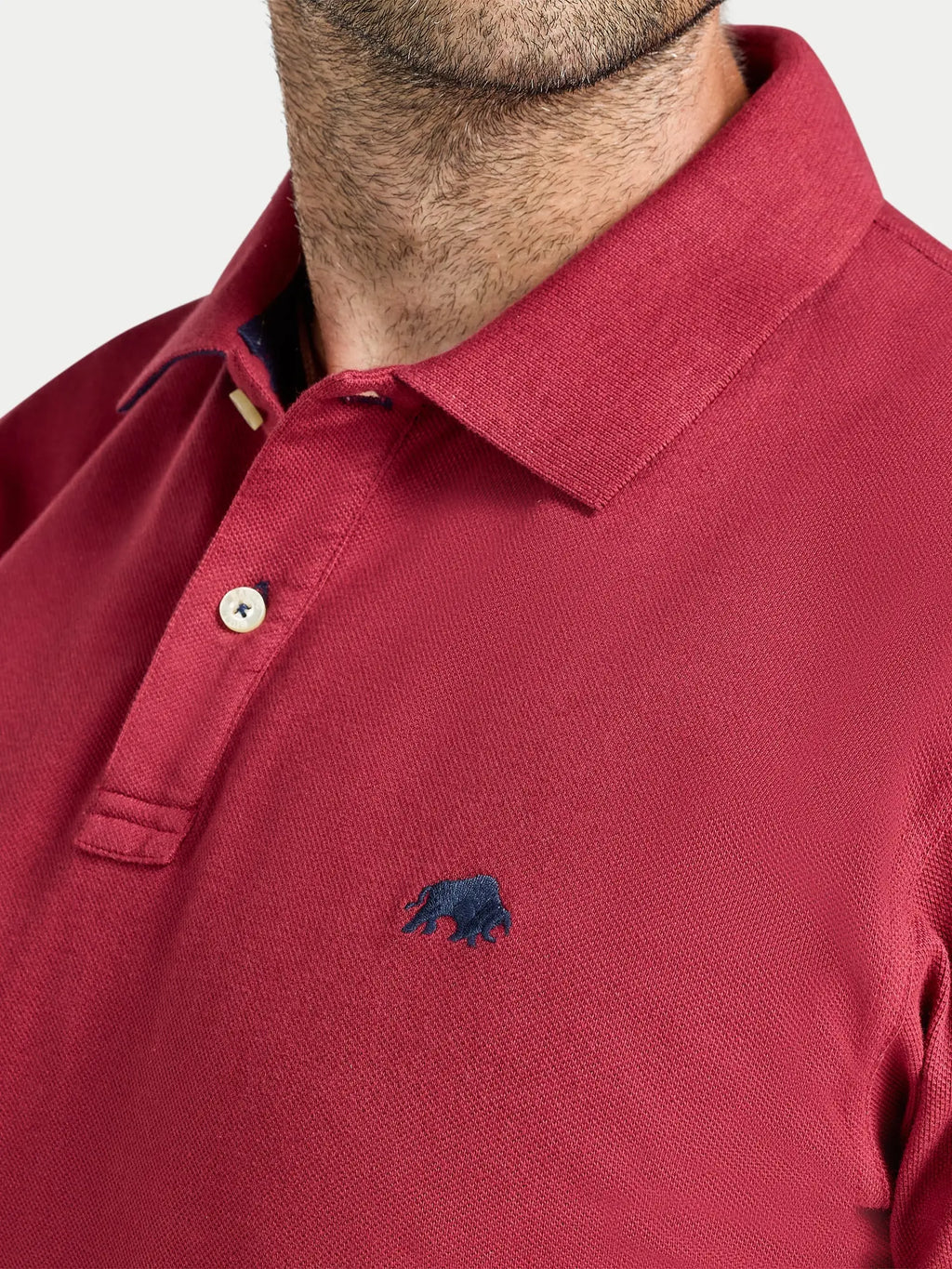 Classic Organic Polo - Claret