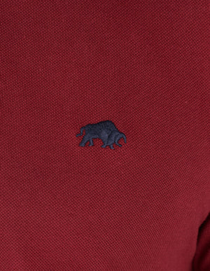 Classic Organic Polo - Claret