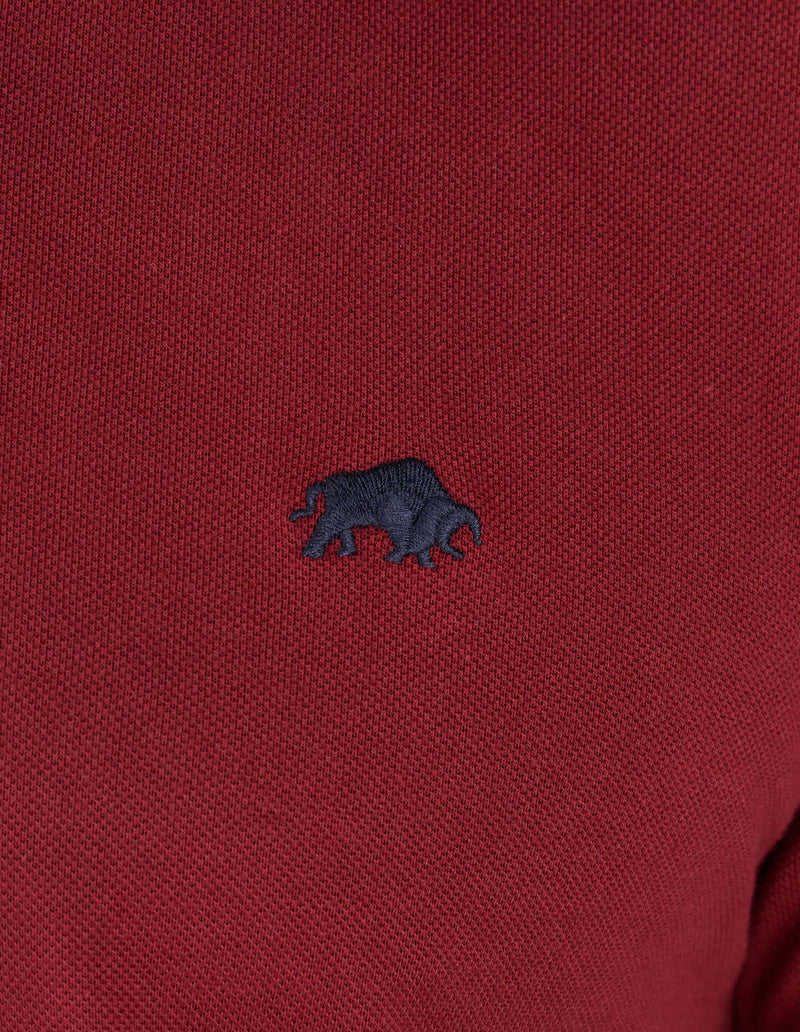 Classic Organic Polo - Claret