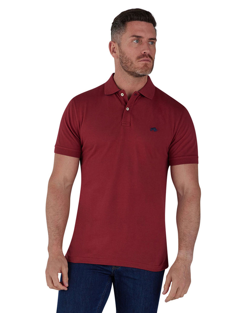 Classic Organic Polo - Claret