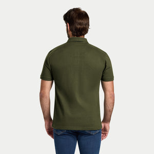 Classic Organic Polo - Army Green