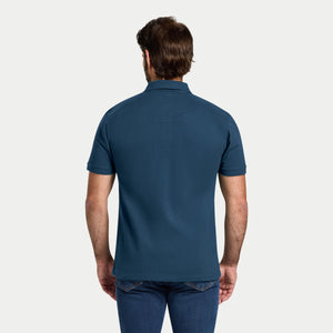 Classic Organic Polo - Denim