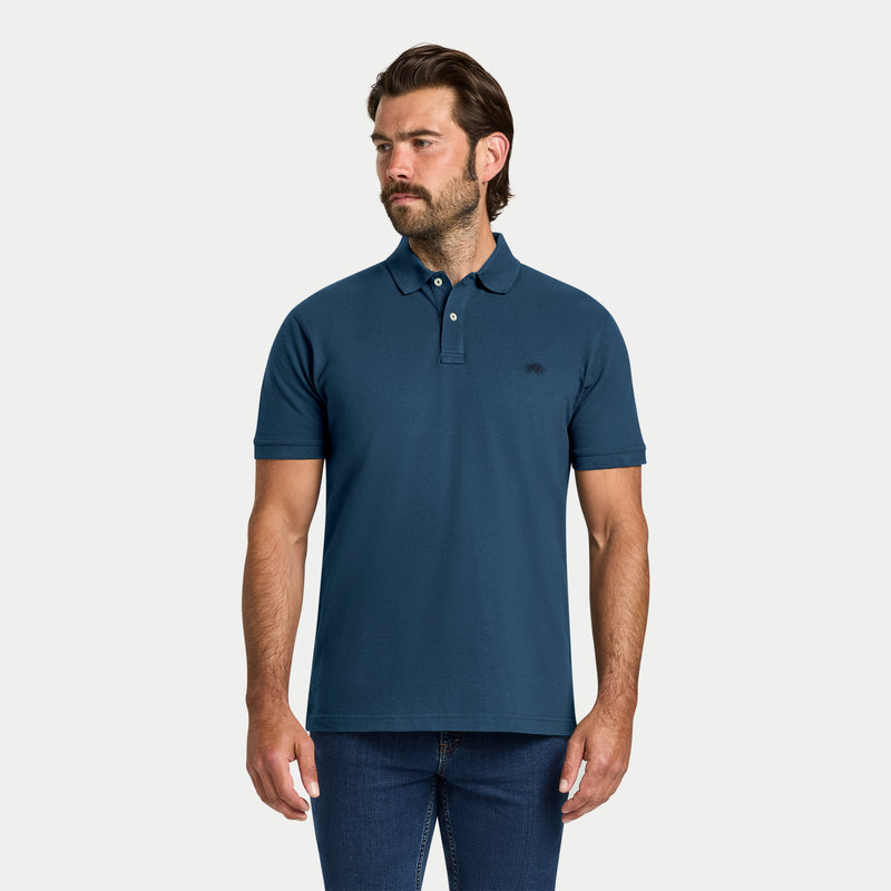 Classic Organic Polo - Denim