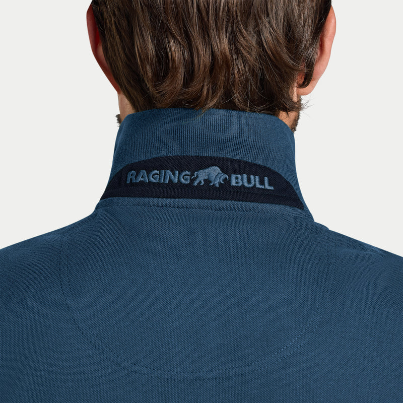 Classic Organic Polo - Denim