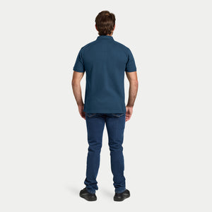 Classic Organic Polo - Denim