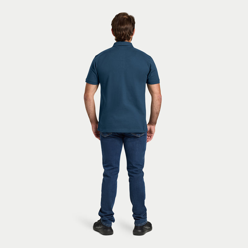 Classic Organic Polo - Denim
