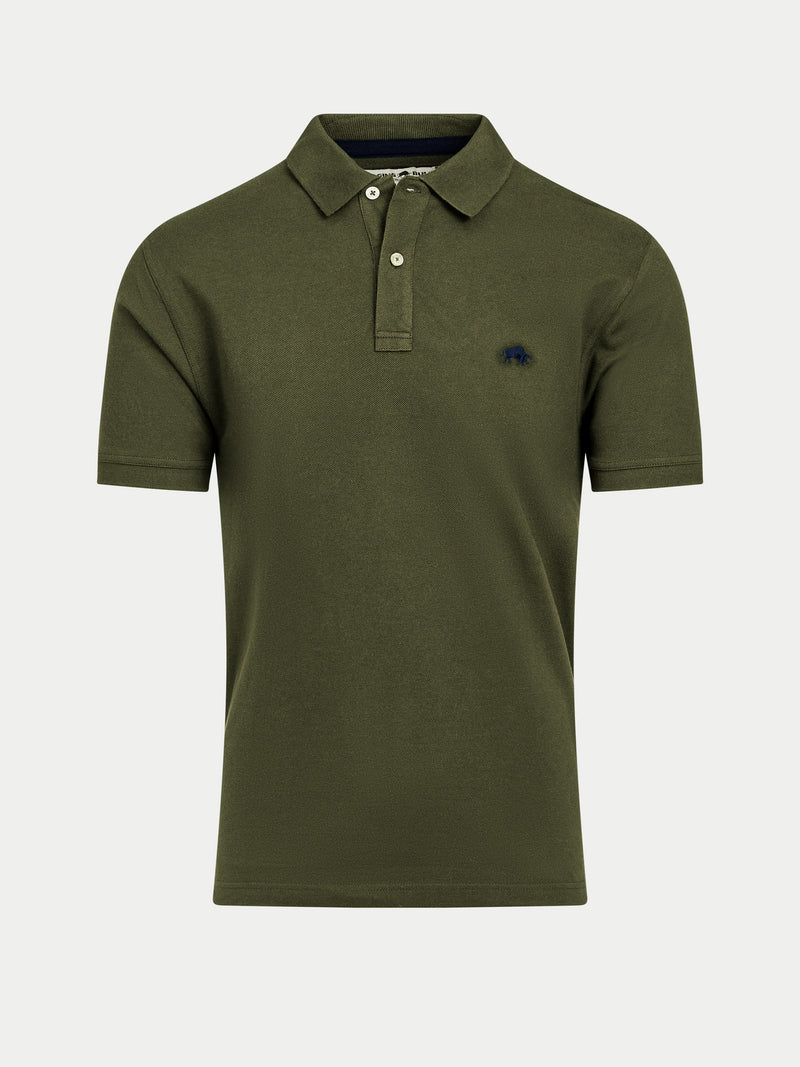 Classic Organic Polo - Army Green