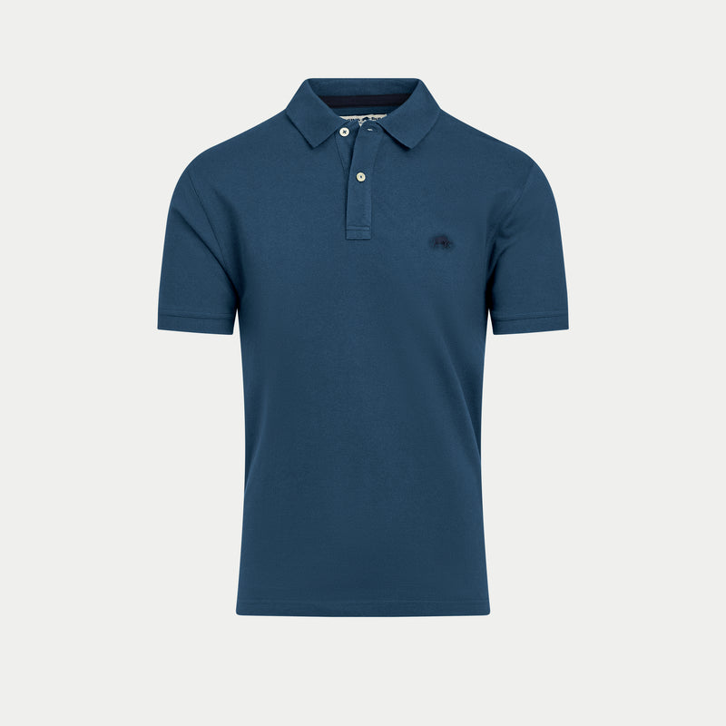 Classic Organic Polo - Denim