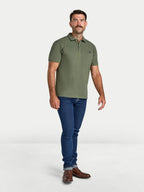 Classic Organic Polo - Army Green