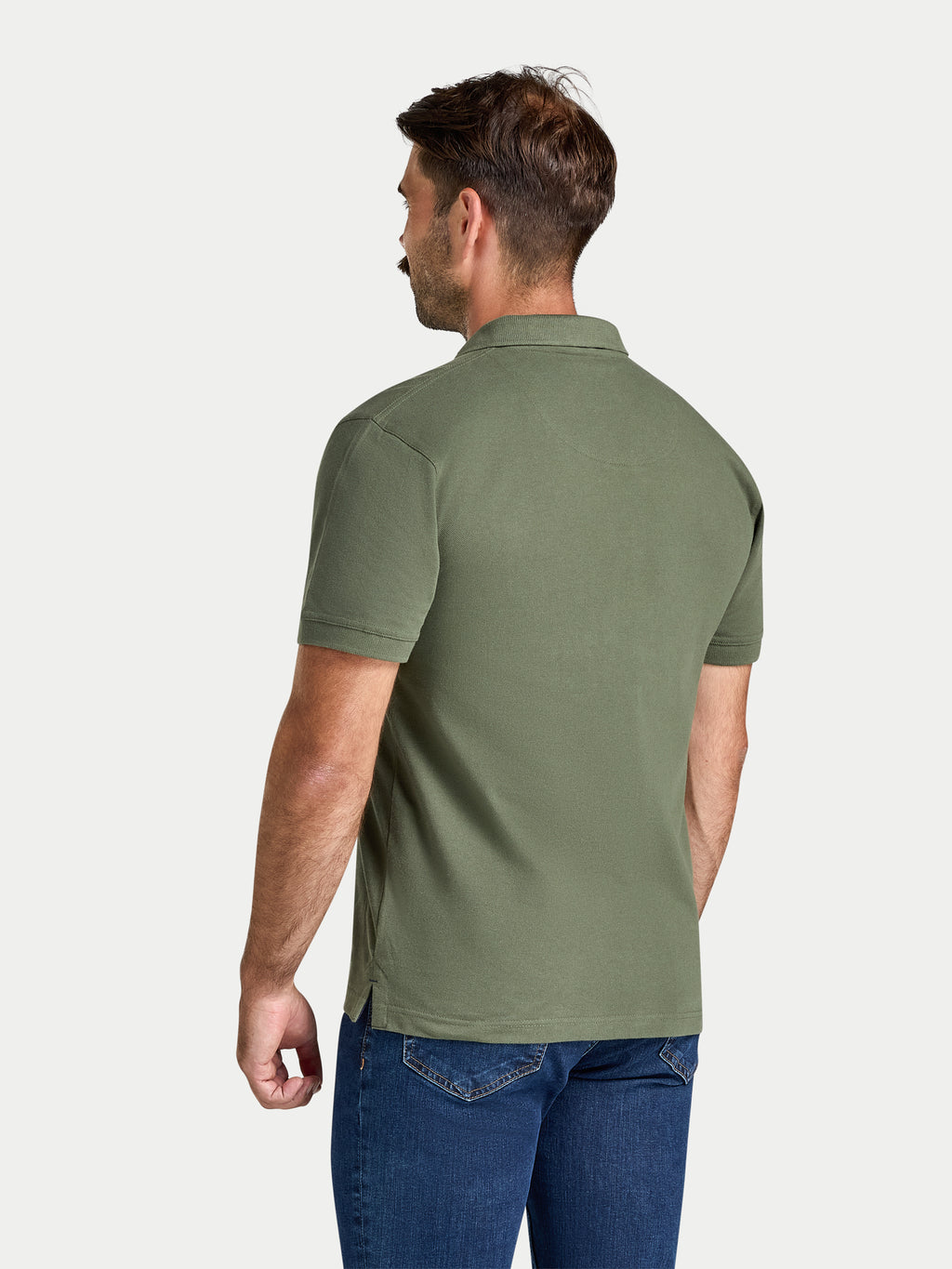 Classic Organic Polo - Army Green
