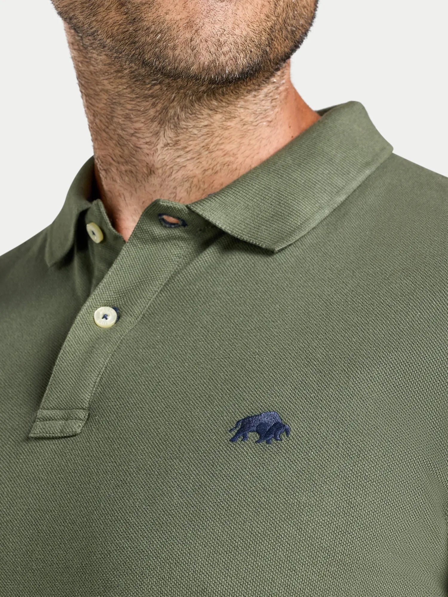 Classic Organic Polo - Army Green