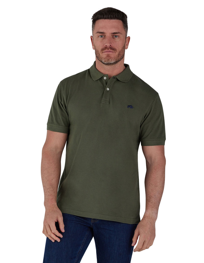 Classic Organic Polo - Army Green