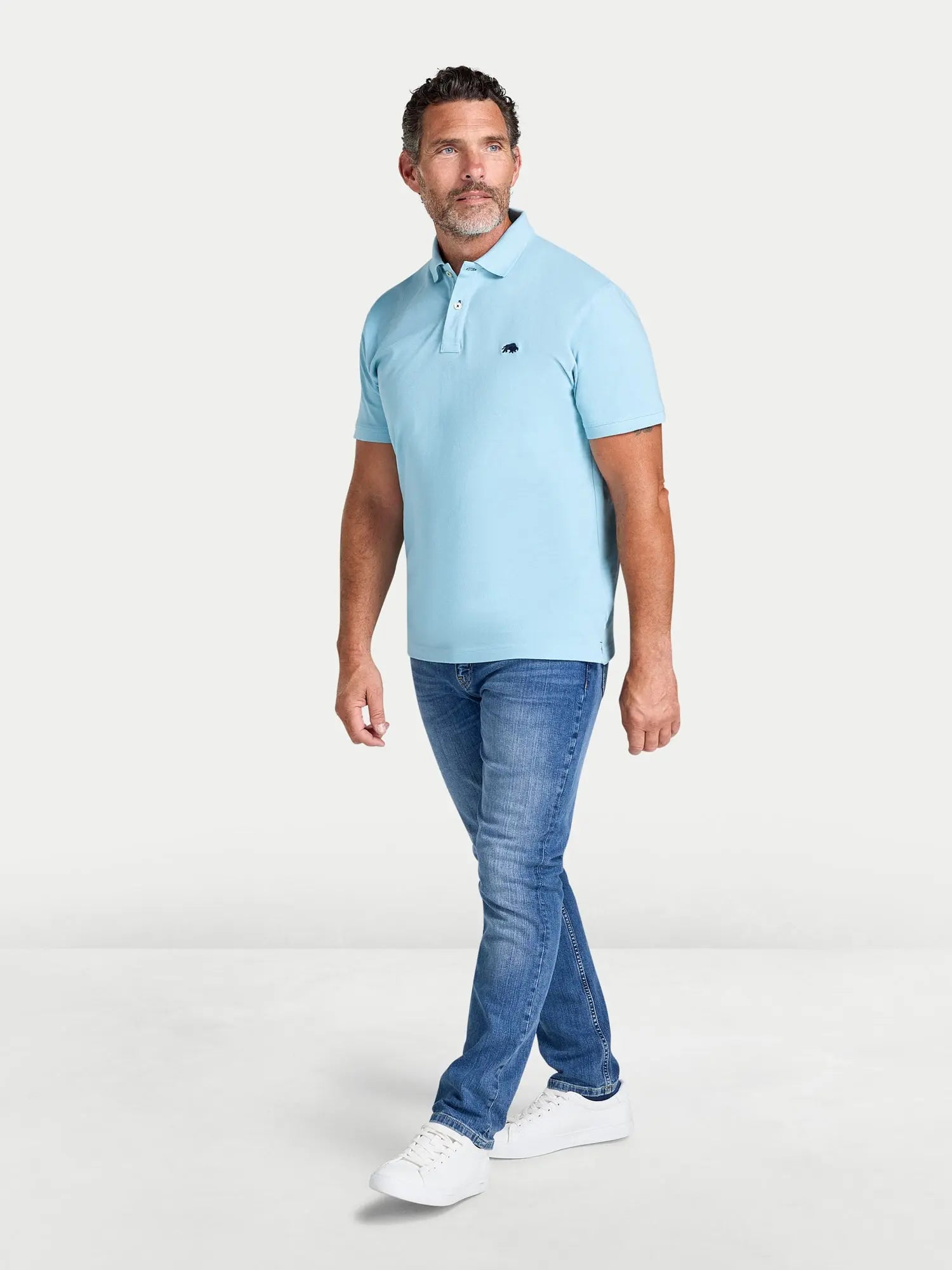 Classic Organic Polo - Sky Blue
