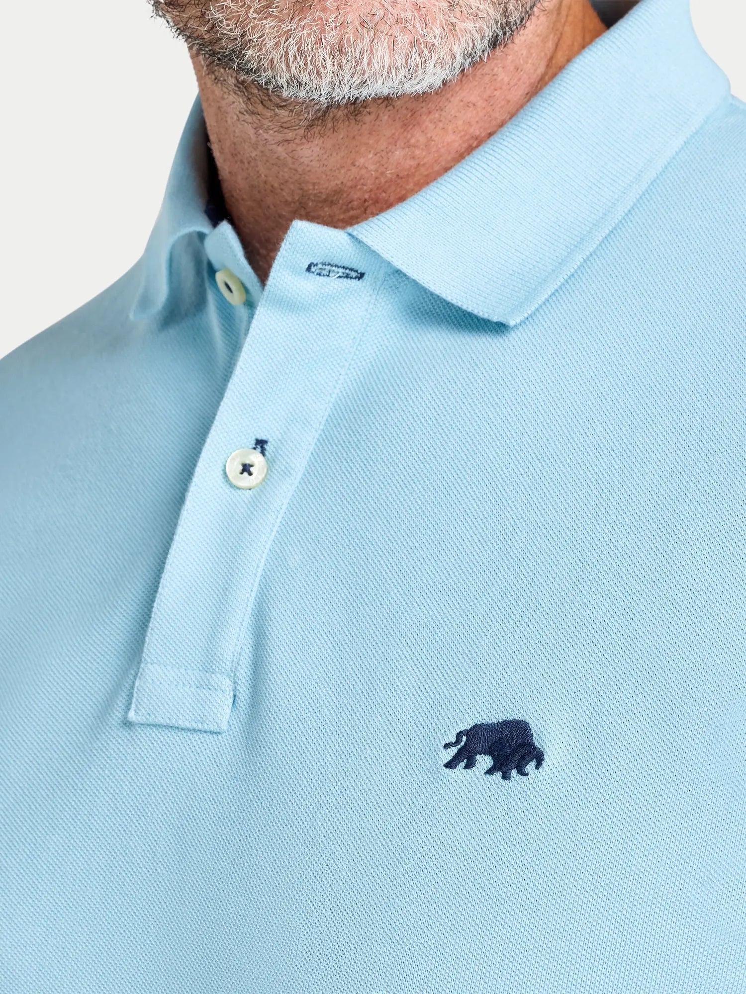 Classic Organic Polo - Sky Blue