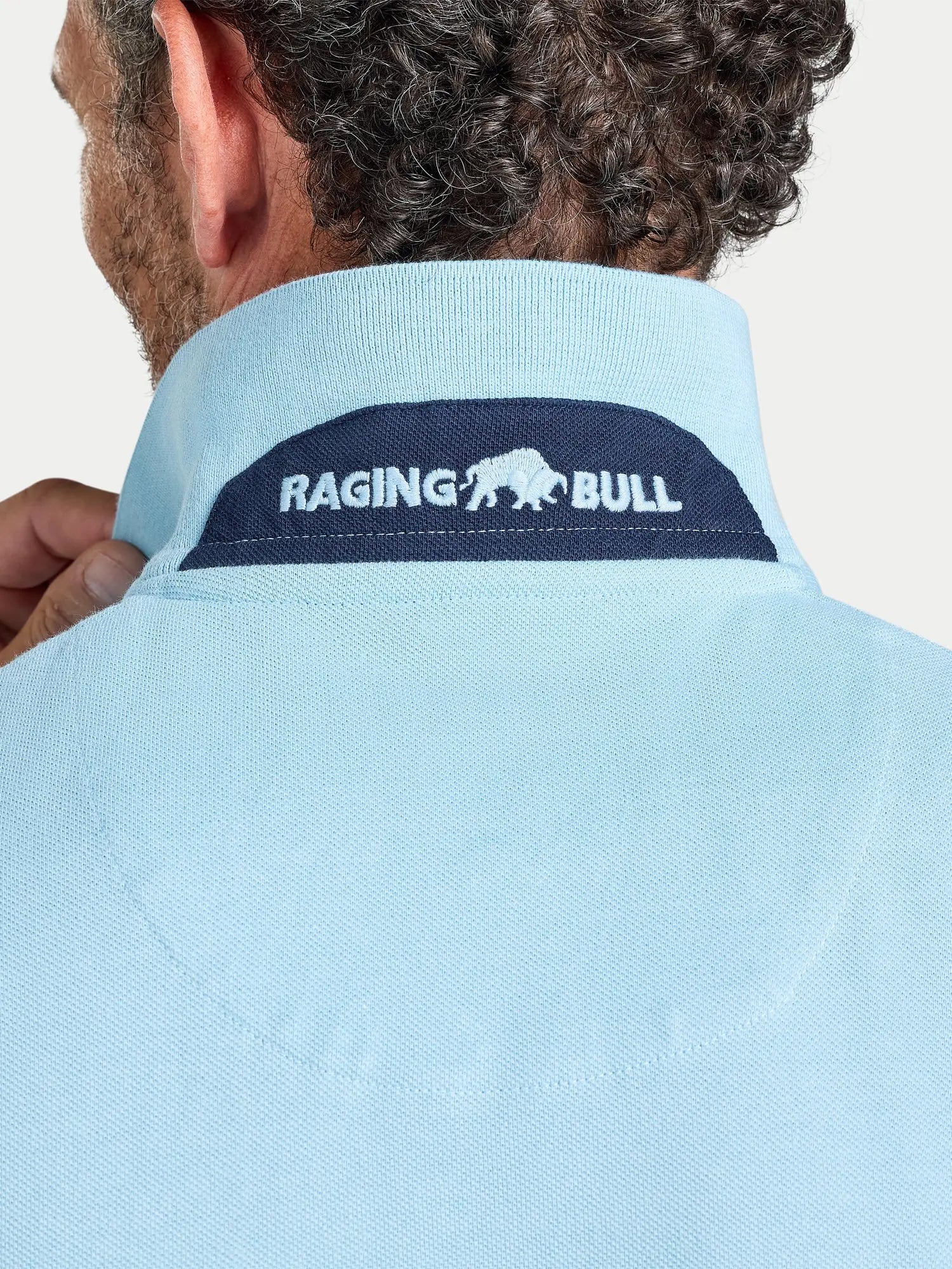 Classic Organic Polo - Sky Blue