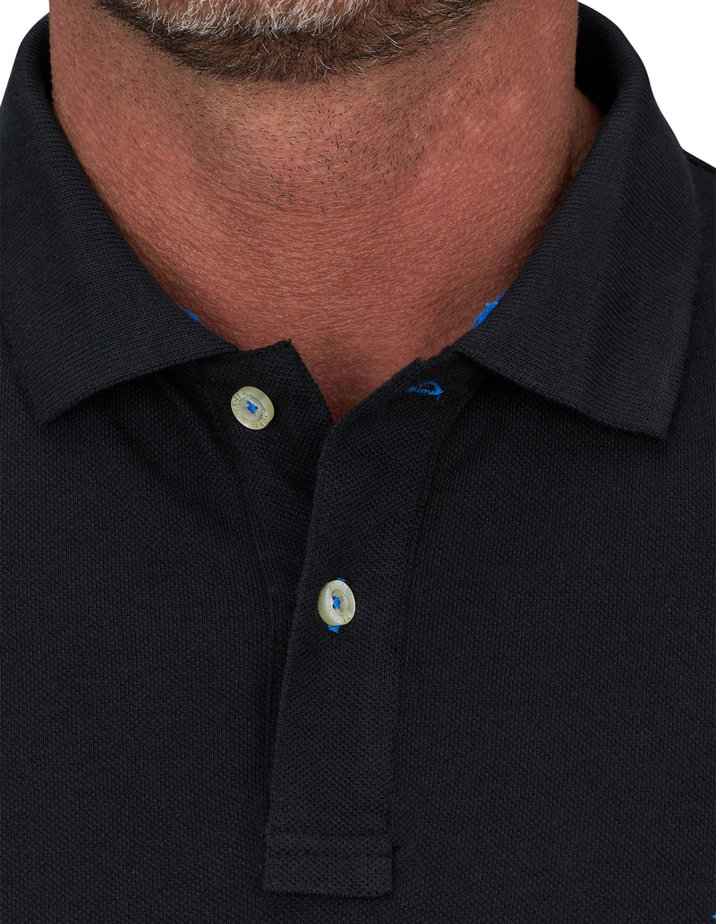 Classic Organic Polo - Black